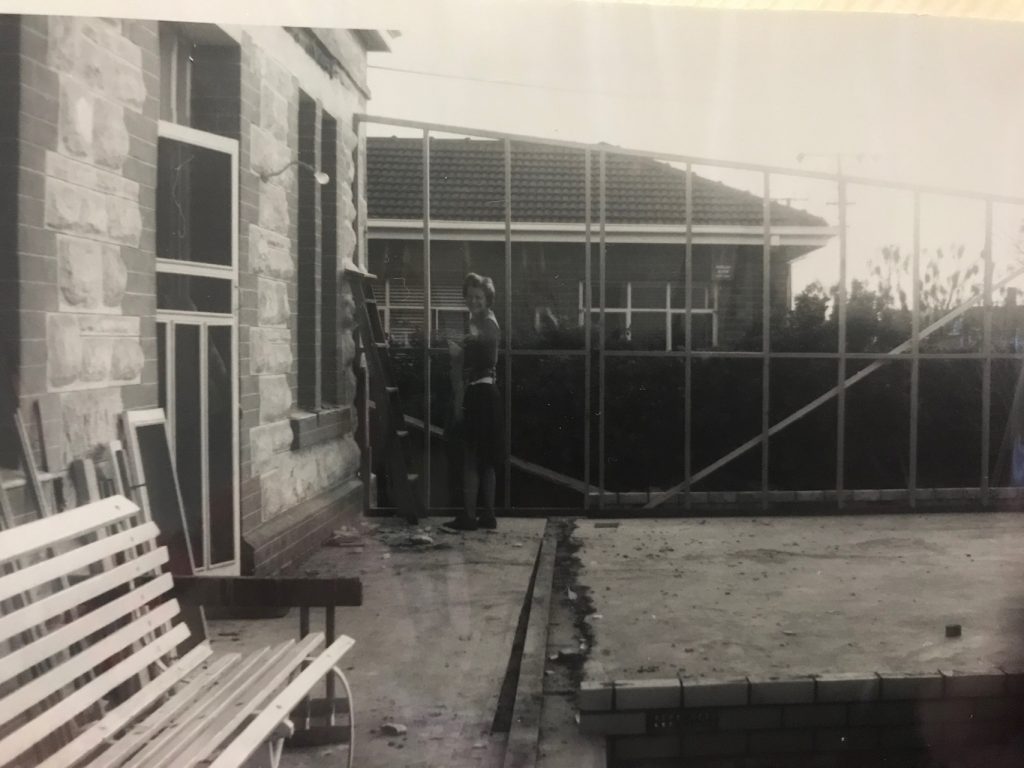 Early Showroom for Parquetry Flooring Company