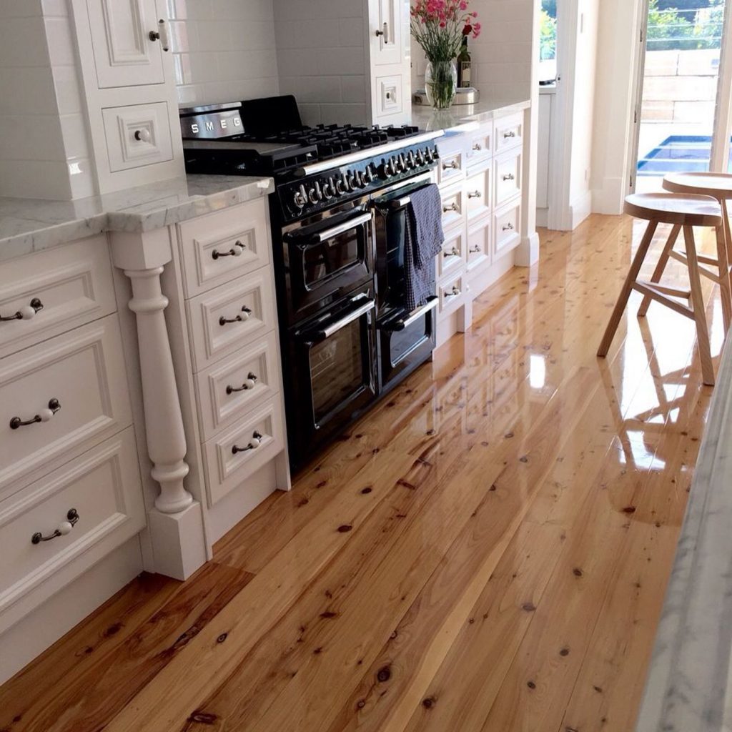 Cypress Pine - Sand and Polished gloss finish
