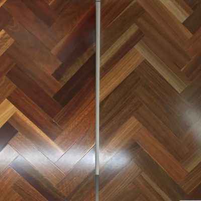 Spotted Gum Herringbone Pattern