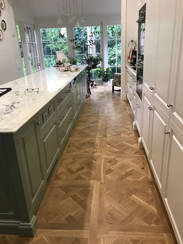 Parquetry solid timber