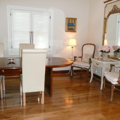 European Oak with a solvent based finish European Oak solid timber hardwood