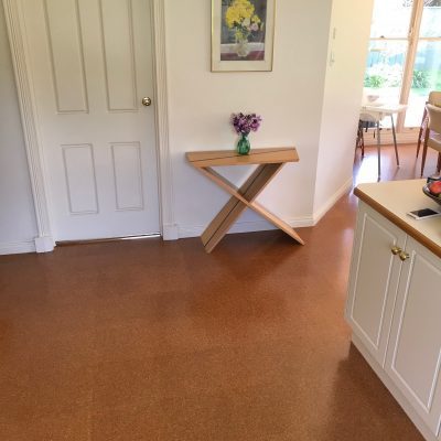 Refurbished Traditional Cork Tile Floor